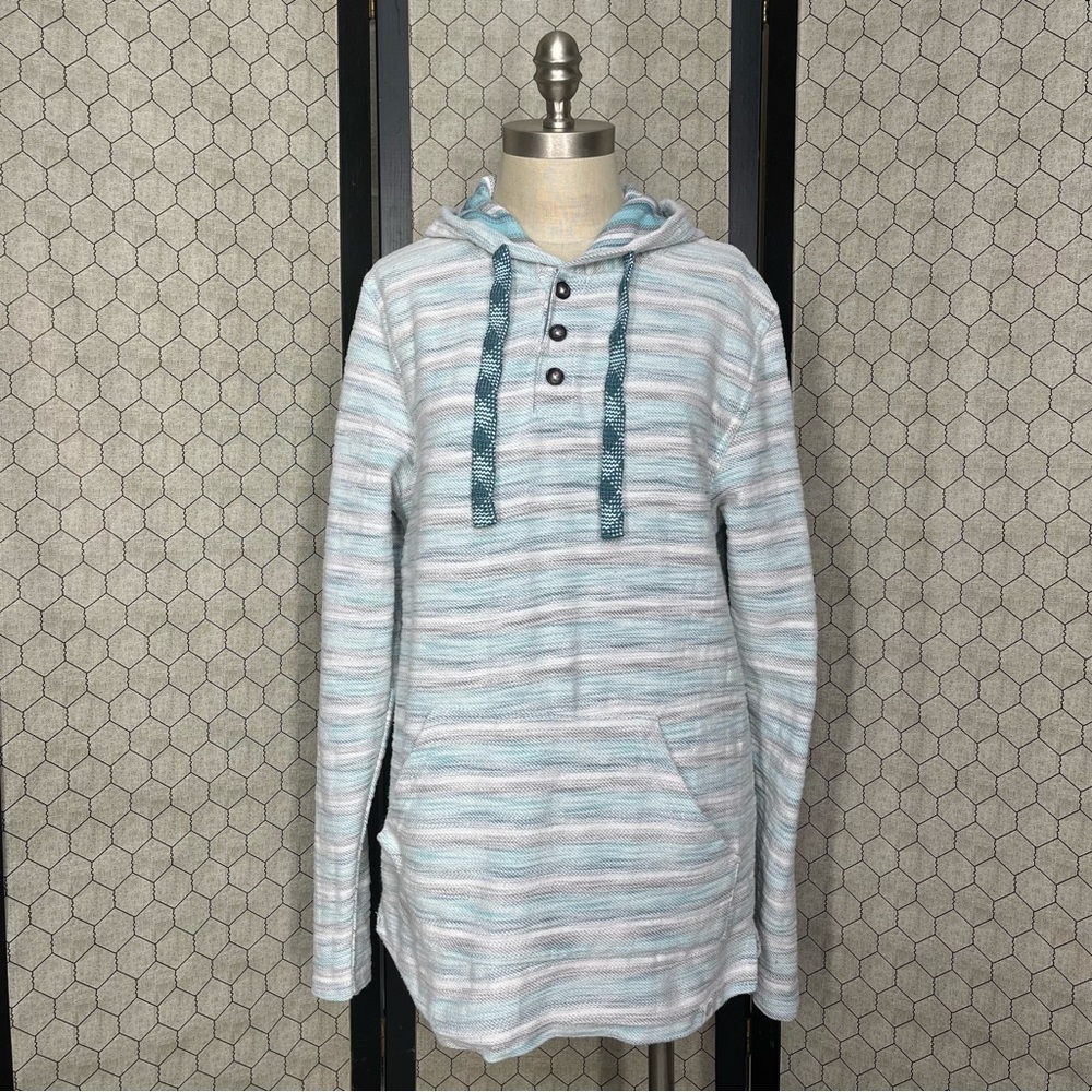 Free Planet Striped Hoodie
